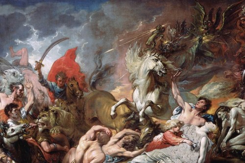 093a  Detail of Death on a Pale Horse