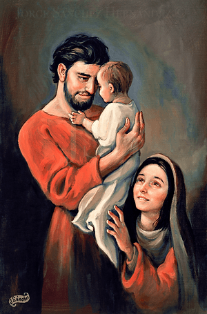 11. The Holy Family by Jorge Sanchez Hernandez