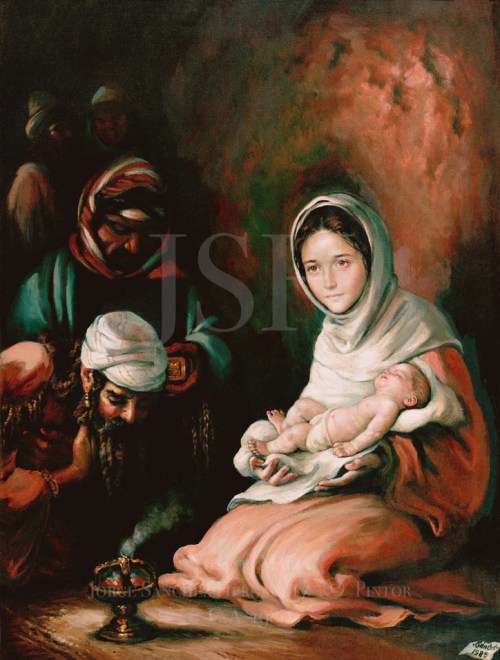 12. The adoration of the Magi by Jorge Sanchez Hernandez
