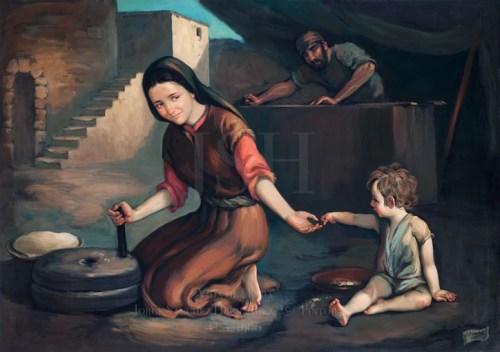 15. At home in Nazareth by Jorge Sanchez Hernandez