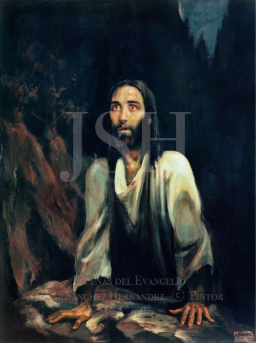 35. The Agony in the Garden by Jorge Sanchez Hernandez