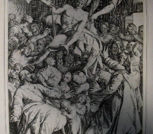 Bowyer Bible Gospels The Healing of the Paralytic